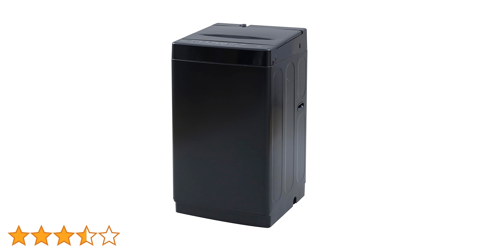 Amazon | [山善] 全自動洗濯機 6kg YWM-60(B) ブラック